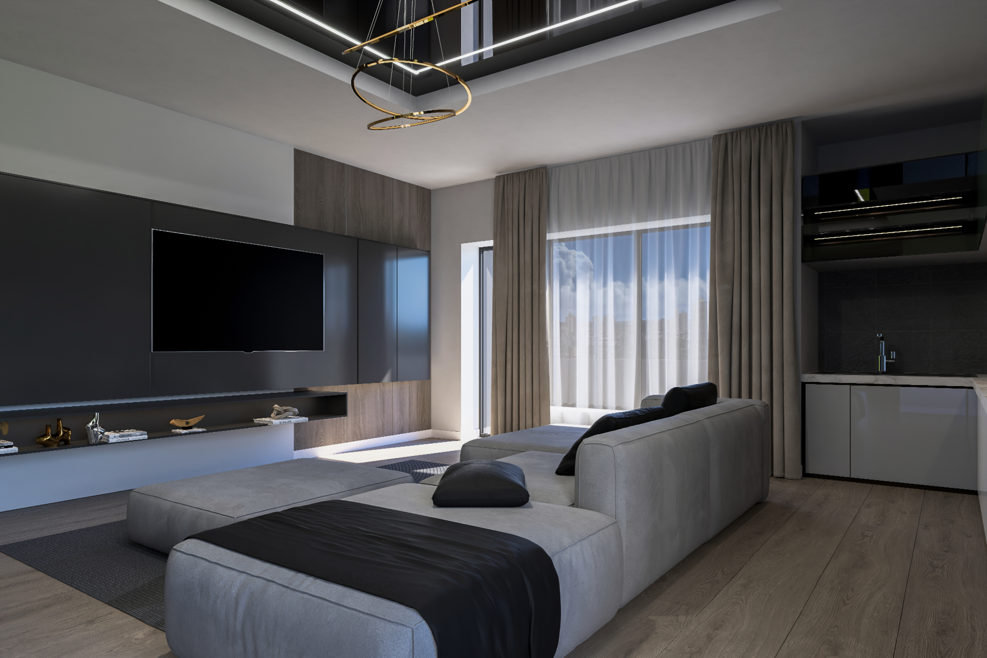 Apartament 2 camere Tip 5 O.B.A. Luxury Plus Constanta - imagine 2