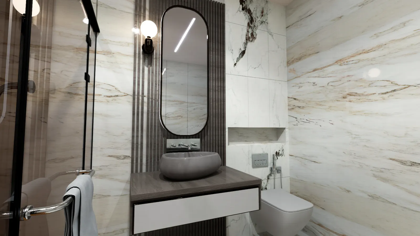 Apartament 2 camere Tip 1 O.B.A. Luxury Plus Constanta - imagine 5