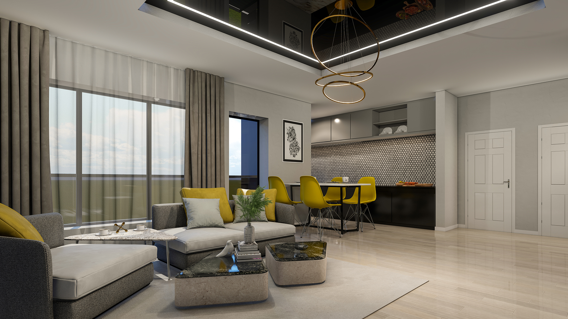 Apartament 2 camere Tip 3 O.B.A. Luxury Plus apartament O.B.A.