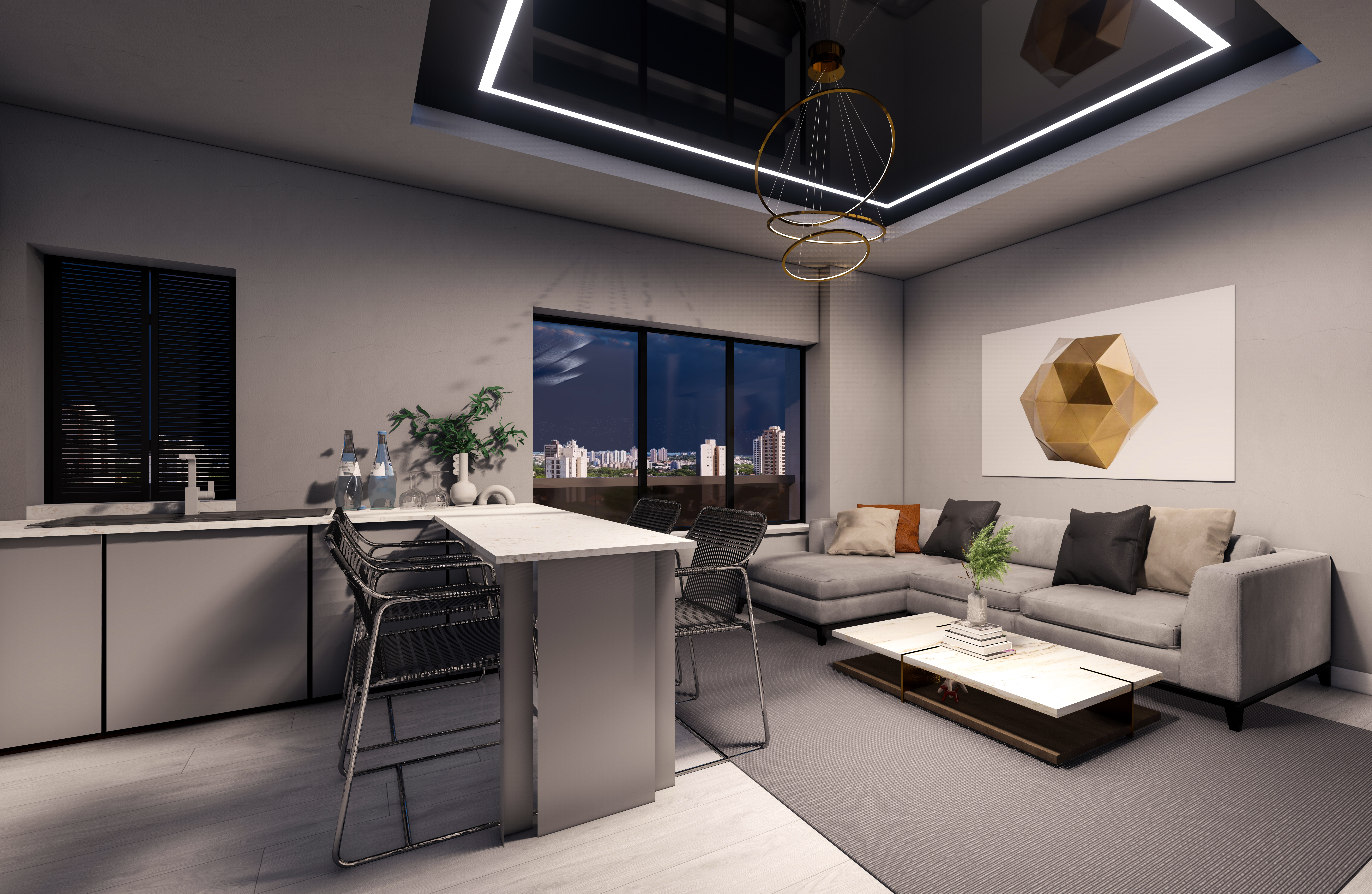 Apartament 3 camere Tip 2 O.B.A. Luxury Plus Constanta - imagine 5
