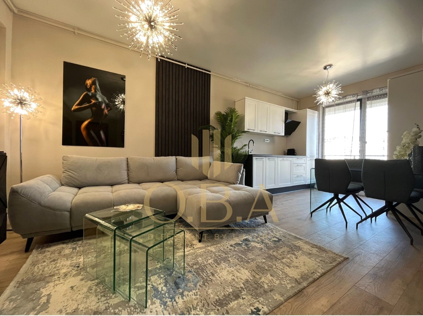 Apartament 2 camere Mobilat & Utilat - Loc Parcare Inclus O.B.A. M14 - imagine 3