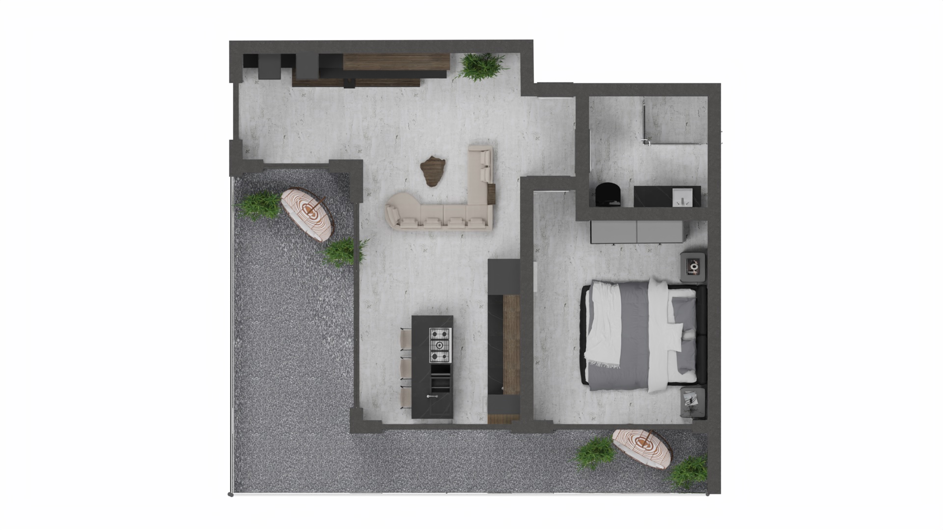 Apartament 2 camere - O.B.A. Residence Mamaia Nord - imagine 4