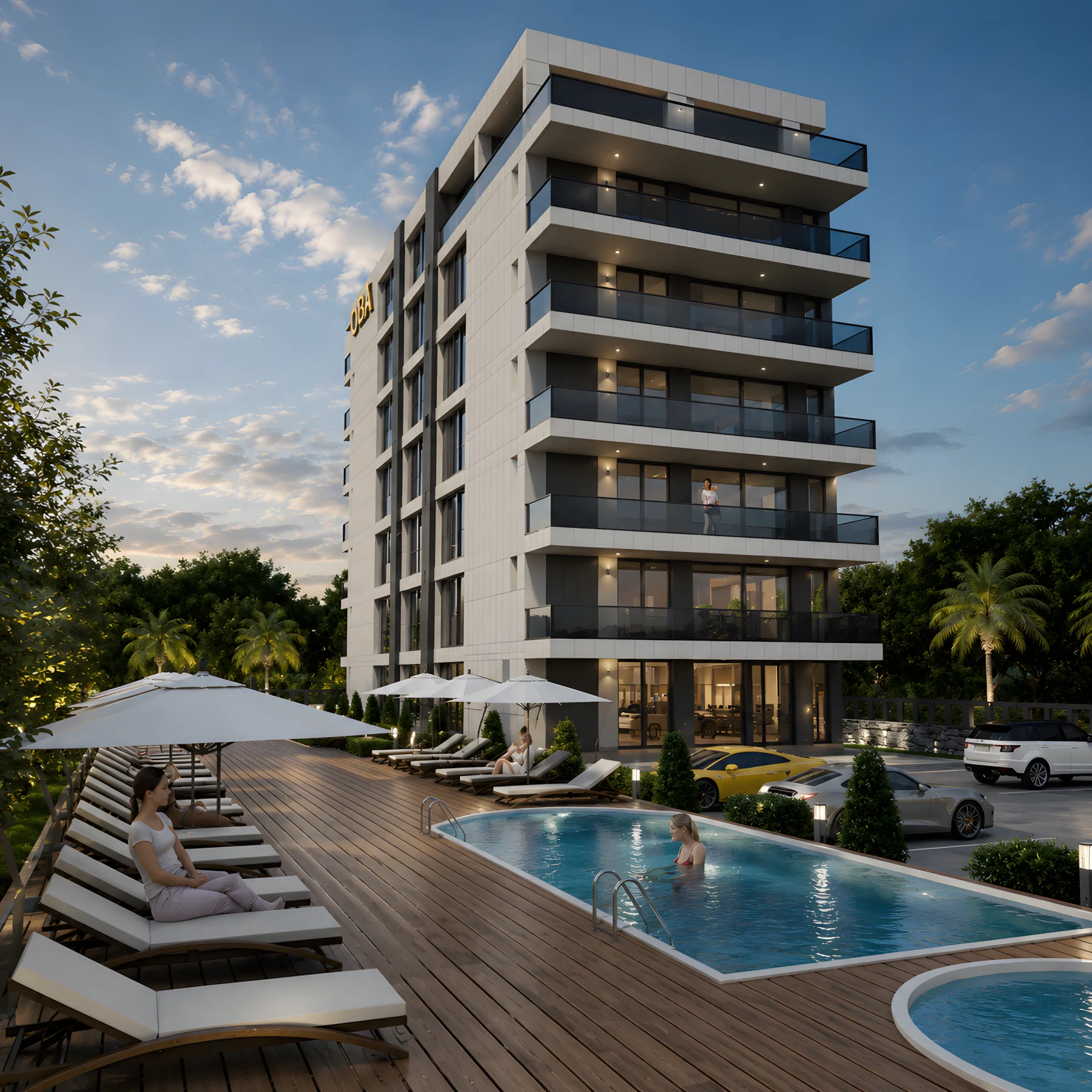 O.B.A. Lake Mamaia Nord imagine proiect rezidential