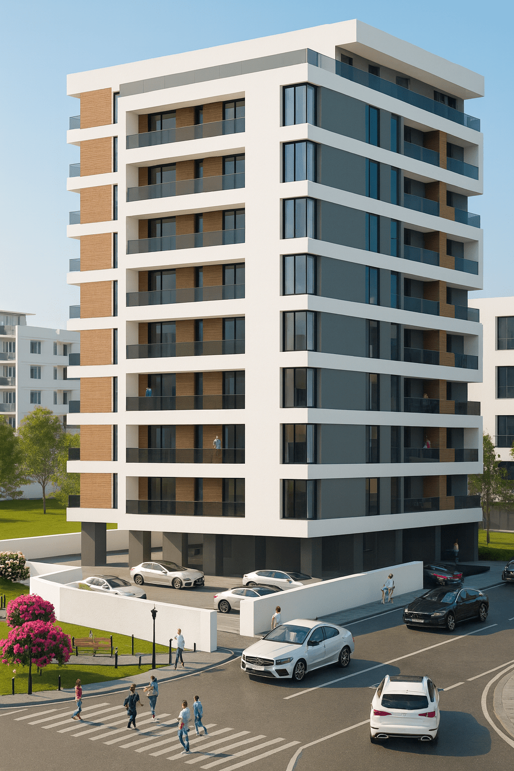 Apartamente Constanța O.B.A. Luxury Plus – randare modernă